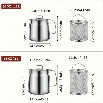 Stainless Steel Deep Fryer Pot
