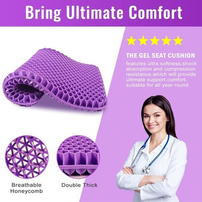 Silicone Gel Seat Cushion for Long Sitting