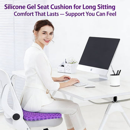 Silicone Gel Seat Cushion for Long Sitting