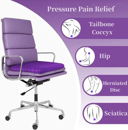 Silicone Gel Seat Cushion for Long Sitting