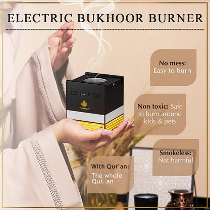 Telawah - Portable Electric Incense Bakhoor Burner