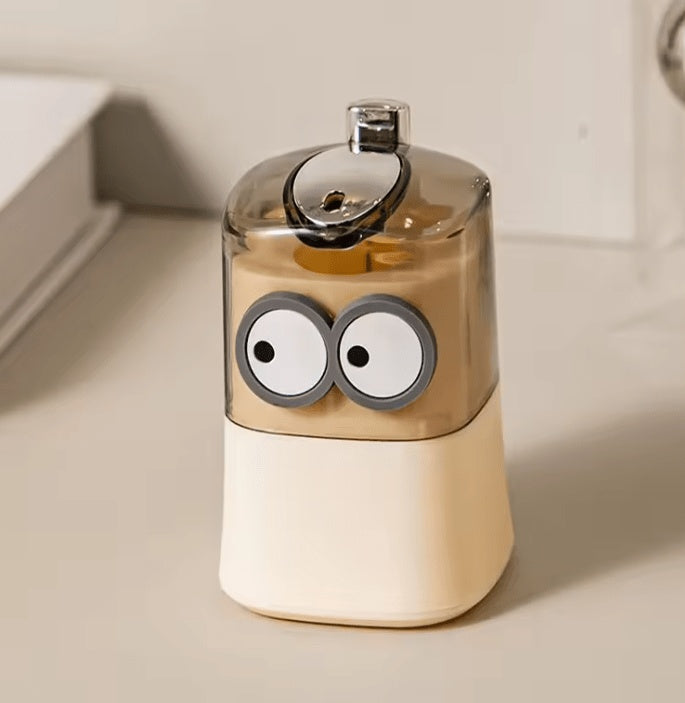 Toothpick Holder with Auto Flip Lid